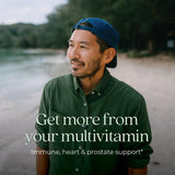 New Chapter Homme 40+ Multivitamine – prise quotidienne facile, digestion douce.