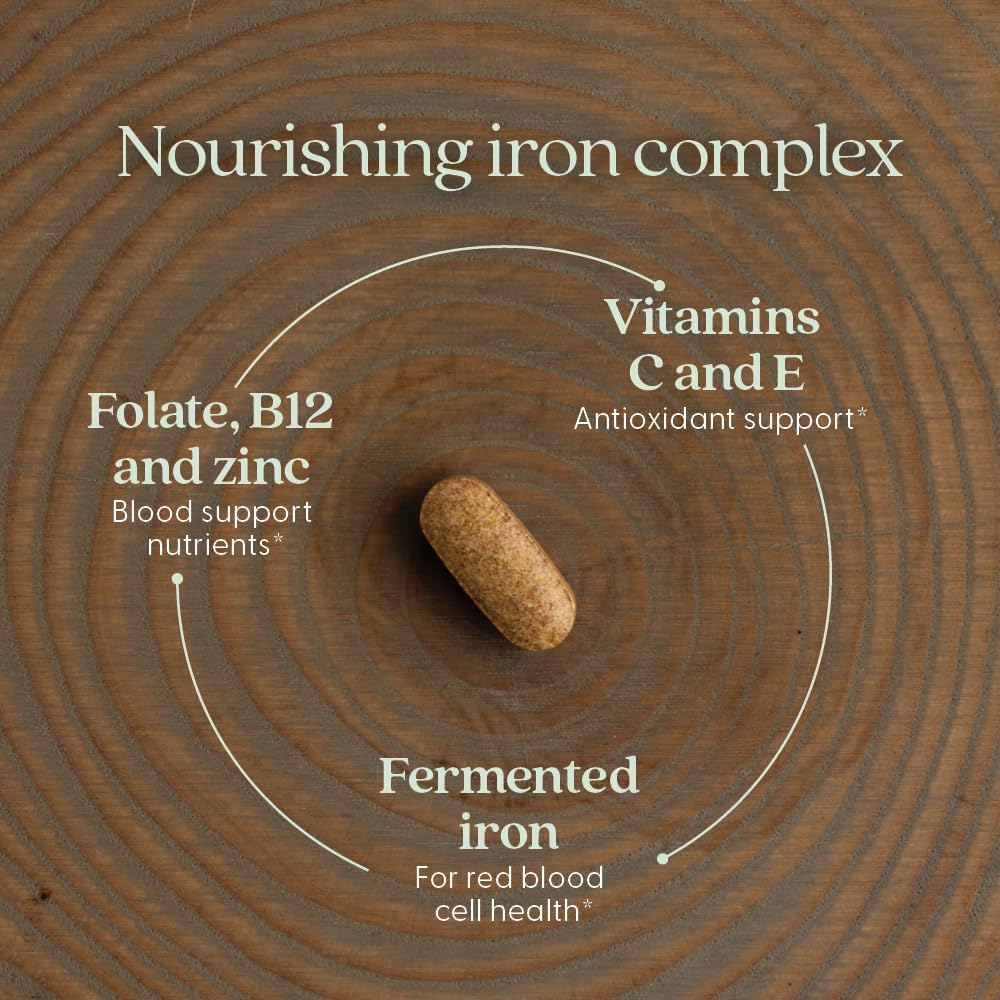 New Chapter – ingrédients biologiques : formule avec légumes biologiques et herbes.