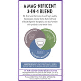 New Chapter Magnesium Complex vegan sans gluten et sans arômes artificiels.