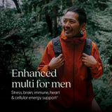 New Chapter Multivitamine Homme Avancé – comprimés faciles à digérer pour usage quotidien.