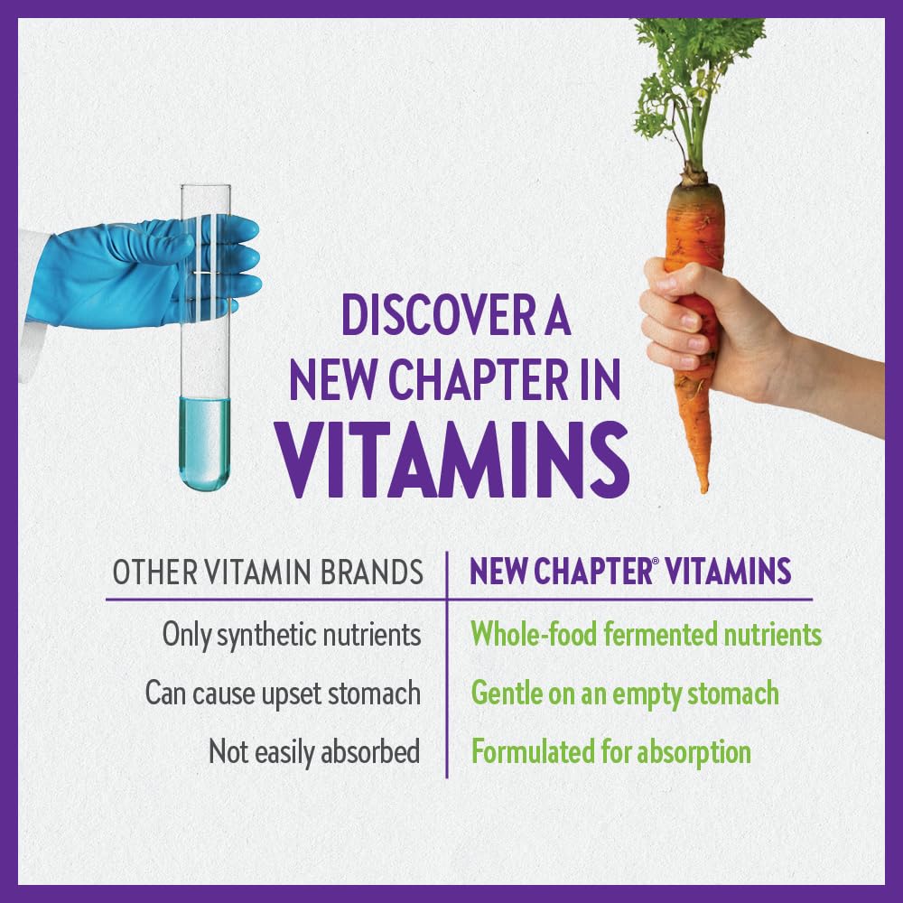 New Chapter Perfect Prenatal vitamine D3 soutient le cœur et l immunité.