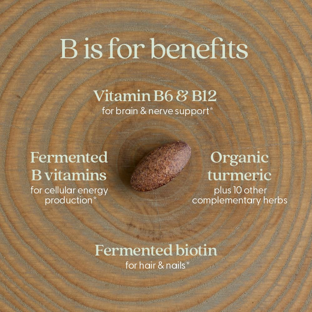 New Chapter Complexe B Fermenté — maca biologique et pépins de raisin