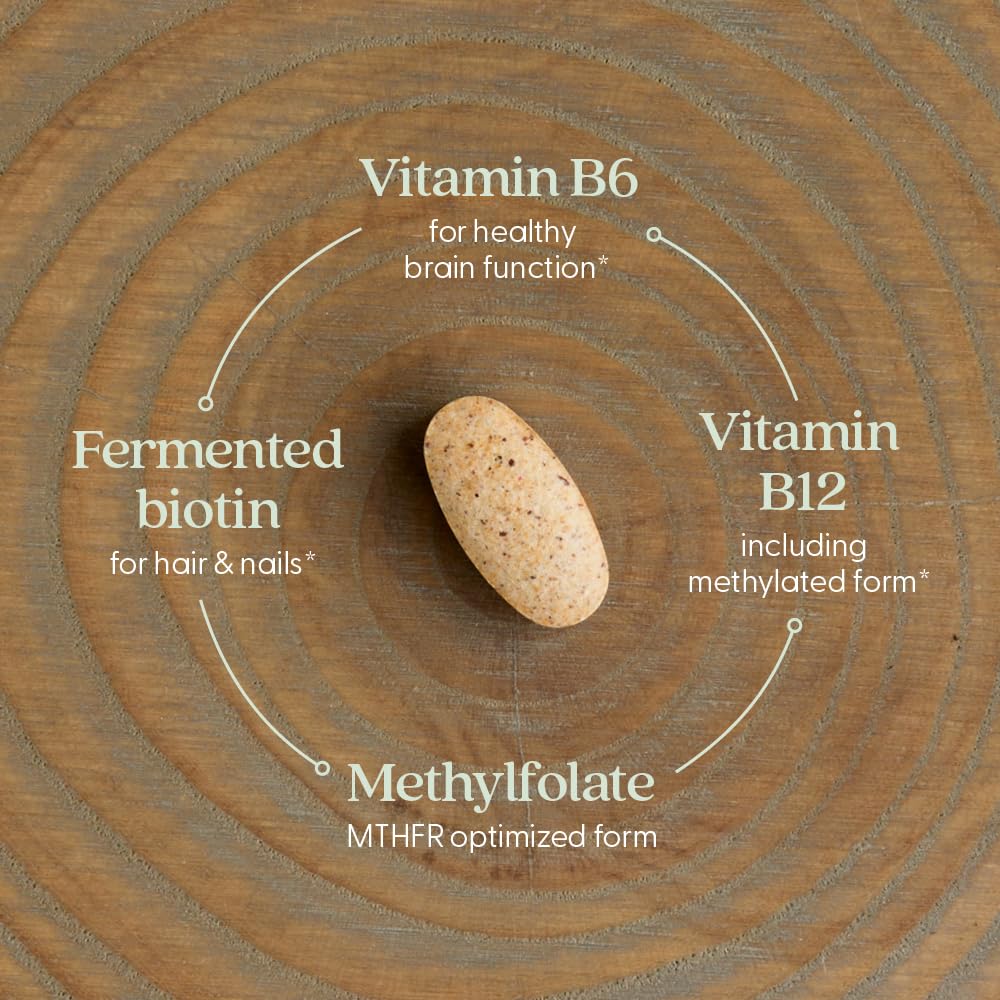 Nouvel Chapitre B Complexe fermenté, méthylfolate et B12, soutien métabolique ciblé.