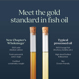 New Chapter Wholemega, Omega-3 DHA/EPA pour le cœur et les articulations