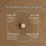 New Chapter zinc pour la peau – soutien potentiel à la peau saine.