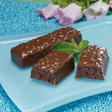 Emballage pratique de la barre New Journey Menthe Chocolat Croquant pour le voyage.