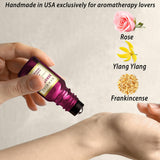 Ingrédients Rose, Ylang Ylang et Encens dans New Miuz Chill Out.