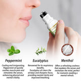 New Miuz rouleau menthol migraine – rafraîchisseur menthe pour tensions et sinus