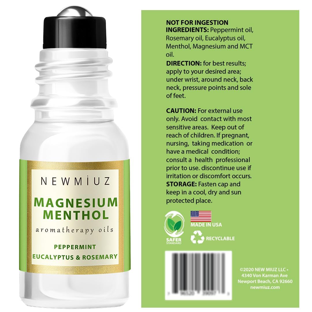 New Miuz rouleau menthol migraine – utilisation simple au quotidien