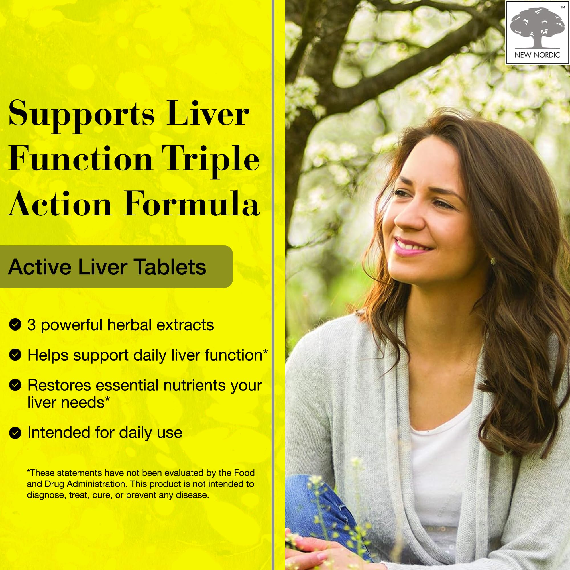 NEW NORDIC Active Liver – extrait d artichaut pour soutenir la fonction hépatique naturellement.