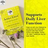 NEW NORDIC Active Liver – extrait de curcuma pour une touche antioxydante naturelle.