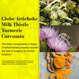 Curcuma et chardon-Marie dans NEW NORDIC – ingrédients naturels pour le bien-être.