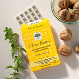 NEW NORDIC Clear Brain recommande deux capsules par jour pour une routine simple.