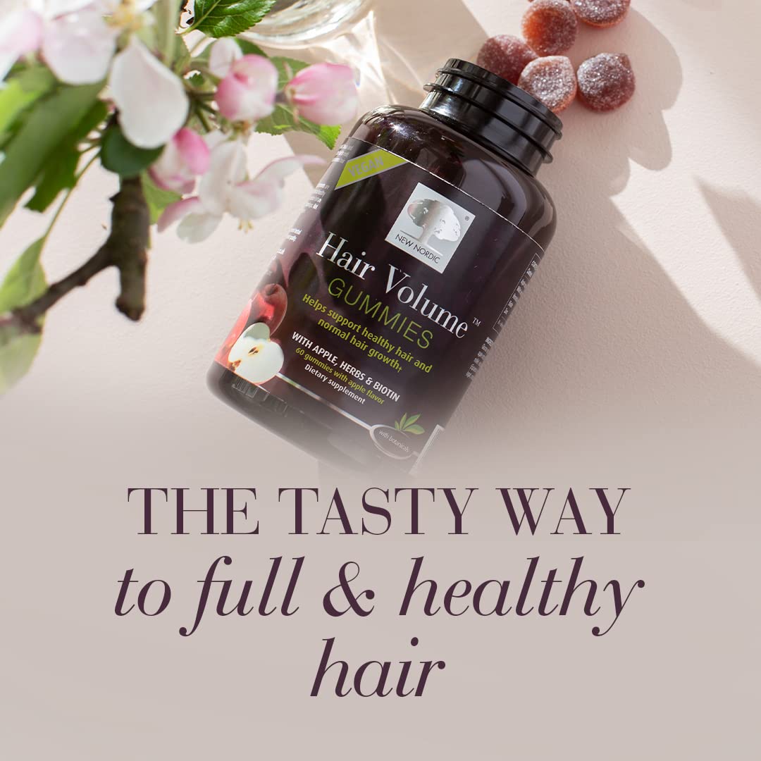 NEW NORDIC Hair Volume Gummies – prise facile dans la routine quotidienne