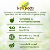 NEW ROOTS HERBAL – présentation claire du produit pour votre routine santé.