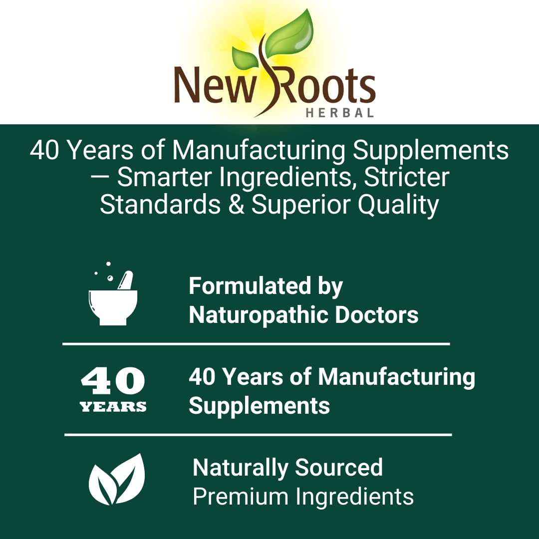 DMSO NEW ROOTS HERBAL emballage en verre clair et pratique.
