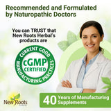 NEW ROOTS HERBAL – emballage soigné, pratique et sûr.