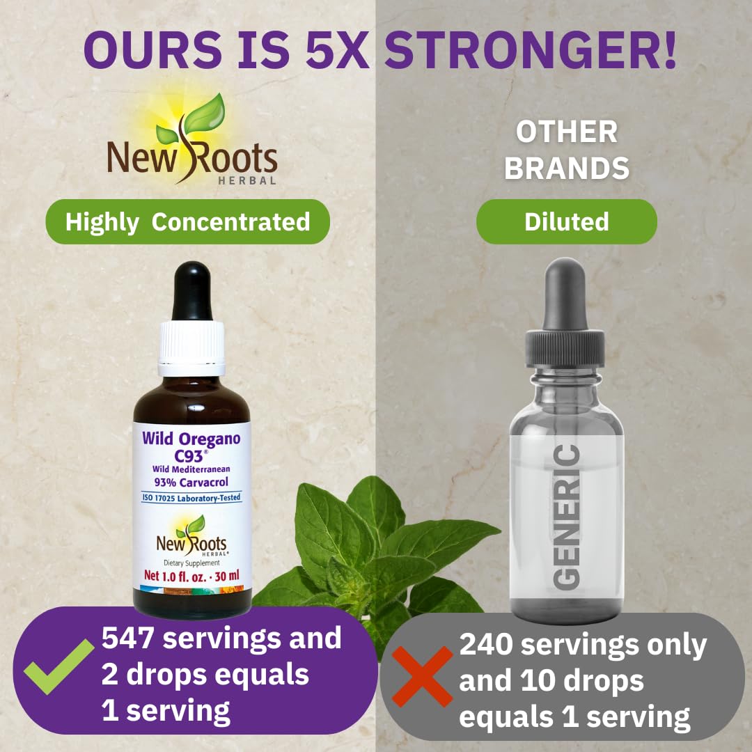 NEW ROOTS HERBAL Extrait Carvacrol 93 – extrait concentré avec arôme puissant.