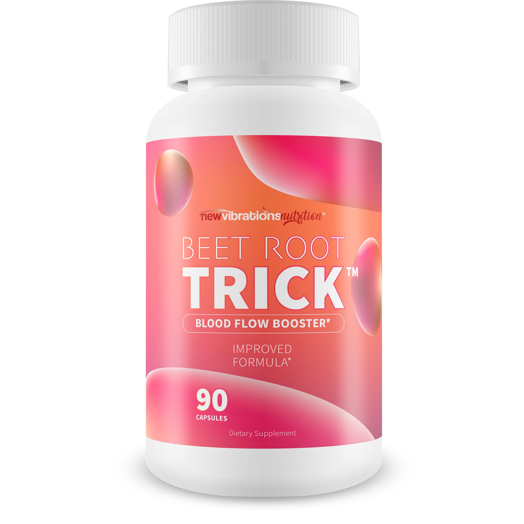 New Vibrations Nutrition Beet Root Trick – Bouteille favorisant la vasodilatation et la circulation.