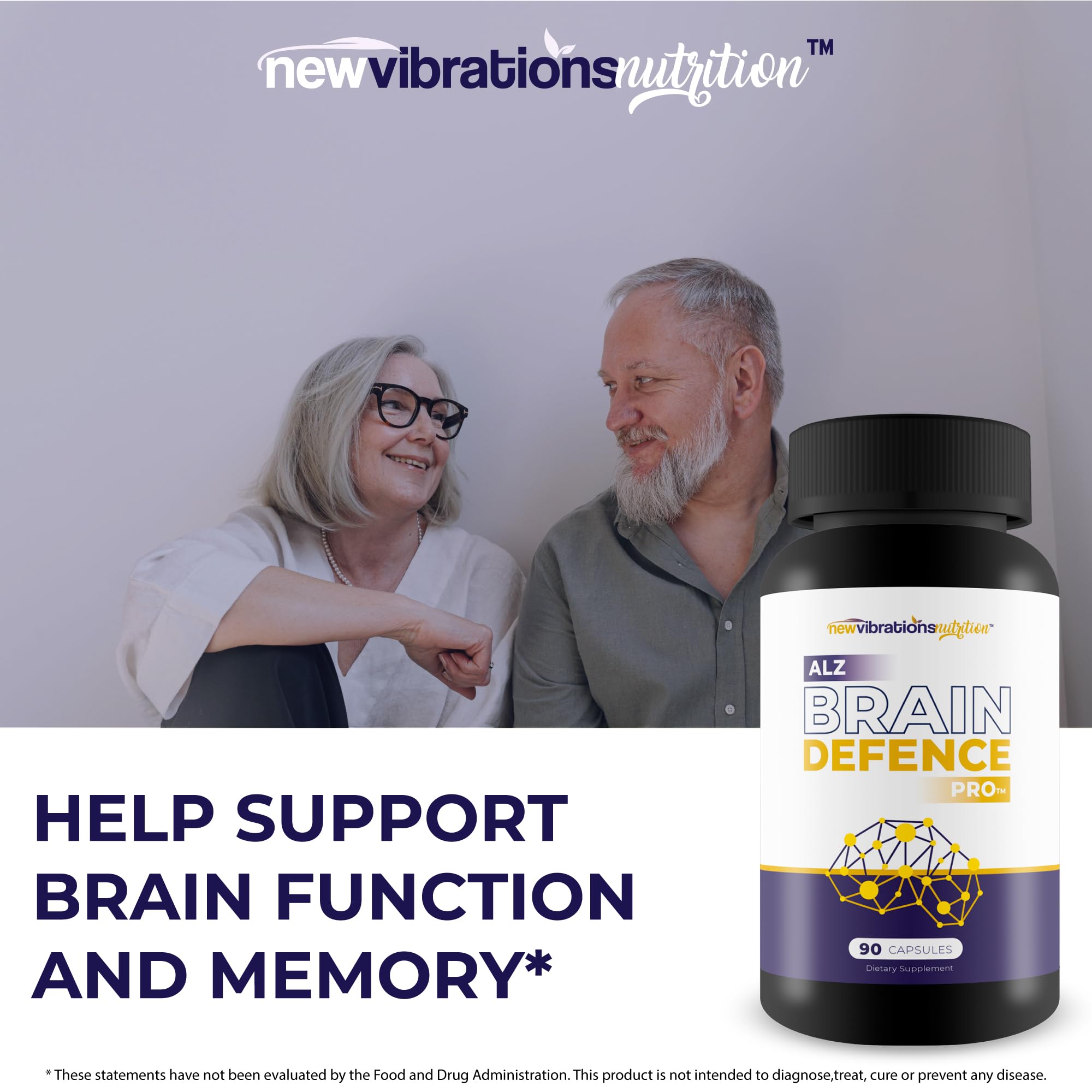 New Vibrations Brain Defence Pro - prise quotidienne au bureau pour concentration et mémoire