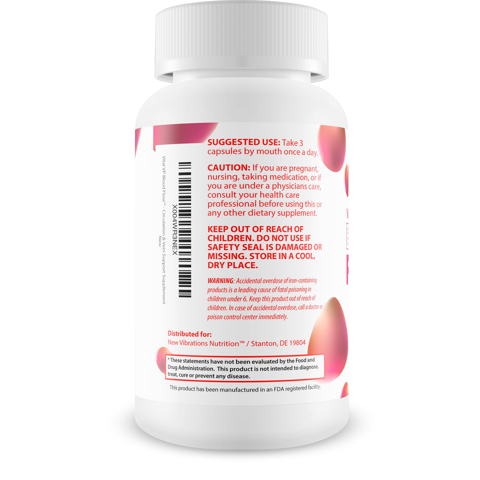 Vital VP – L-arginine et L-citrulline favorisant la circulation potentielle.
