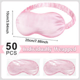 Masque yeux Newcotte en soie rose, douceur légère et toucher agréable pour le sommeil.
