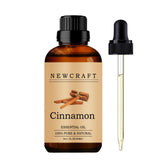 NewCraft Cannelle: bouteille d'huile essentielle 30 ml pour diffusion délicate dans le diffuseur.