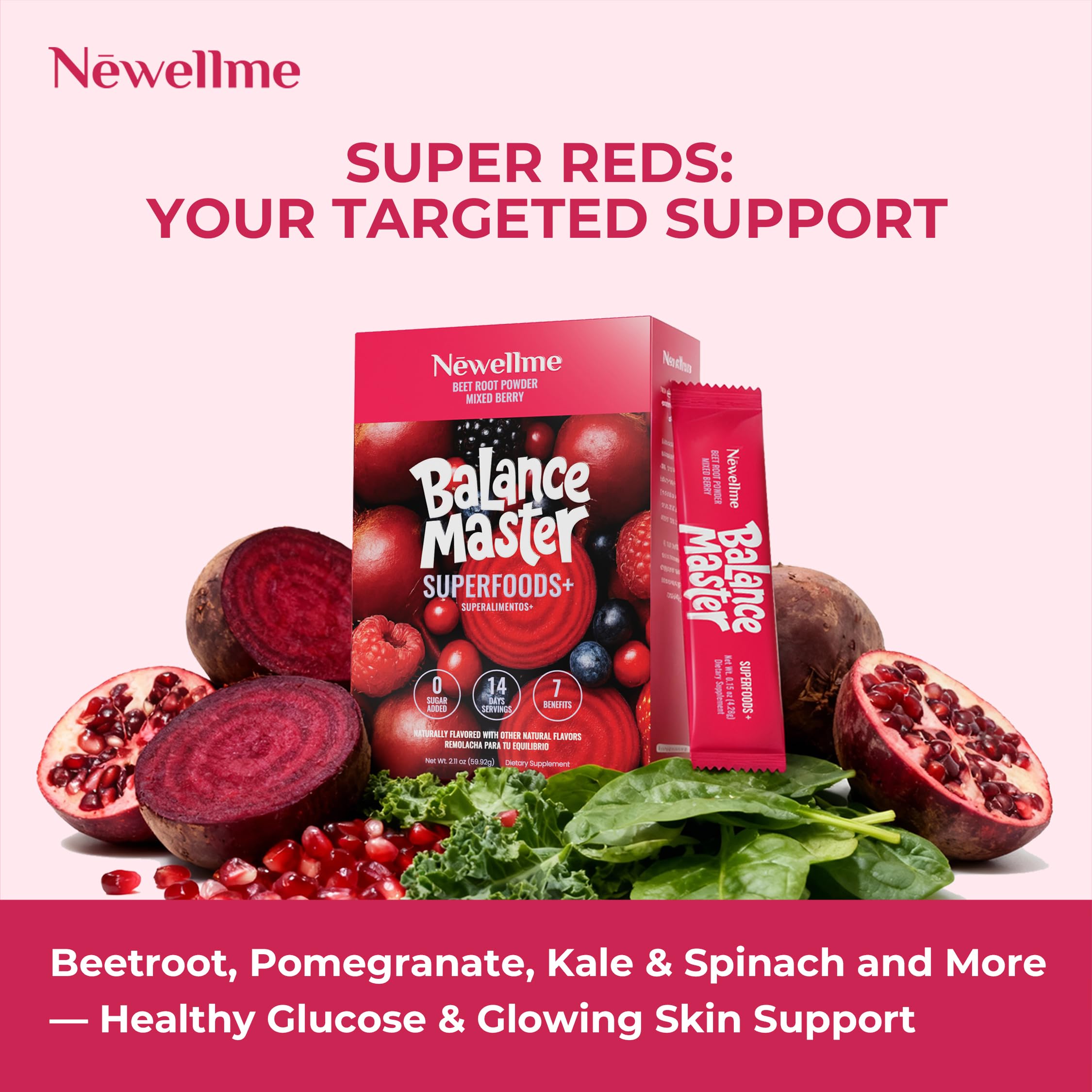NEWELLME Balance énergie naturelle sans caféine via nitrates naturels