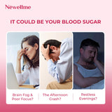 NEWELLME Balance smoothie rouge, mélange fruits pour énergie naturelle