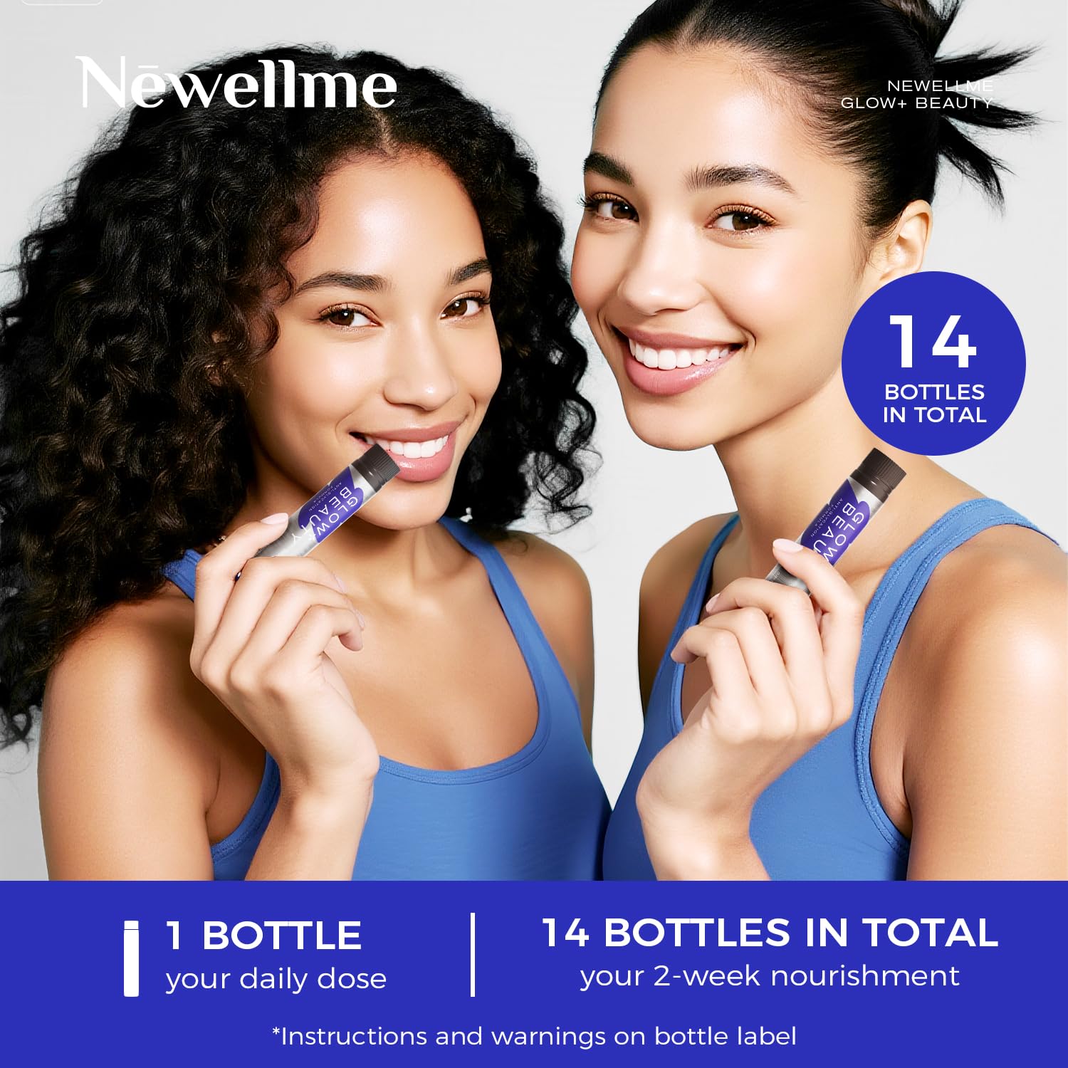 NEWELLME Glow+Beauty format portable facilitant l'intégration au matin