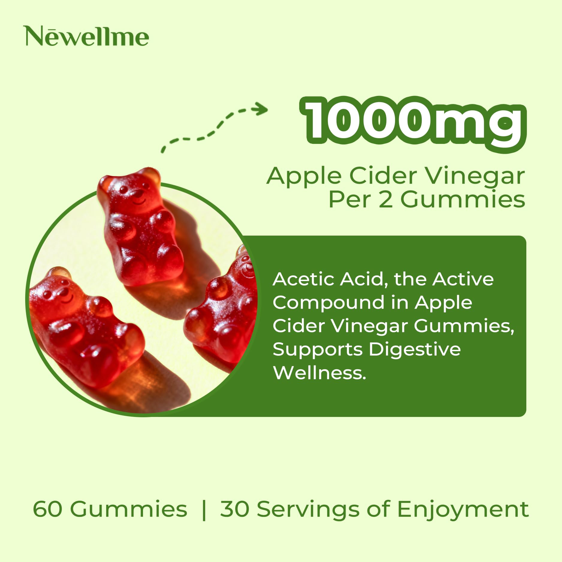 Gommes NEWELLME vegan avec pectine végétale et sans gluten