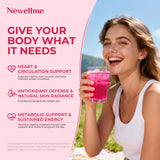 NEWELLME Sans sucre et sans gluten: mélange facile à préparer.