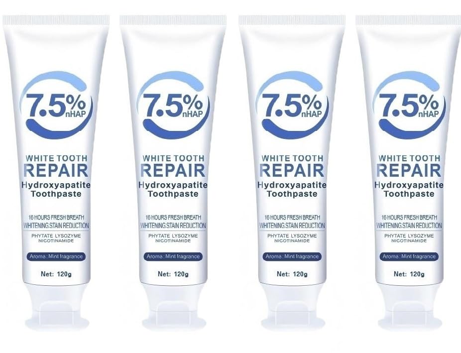 Newfs dentifrice hydroxyapatite 7,5% nettoie profondément et renforce l'émail