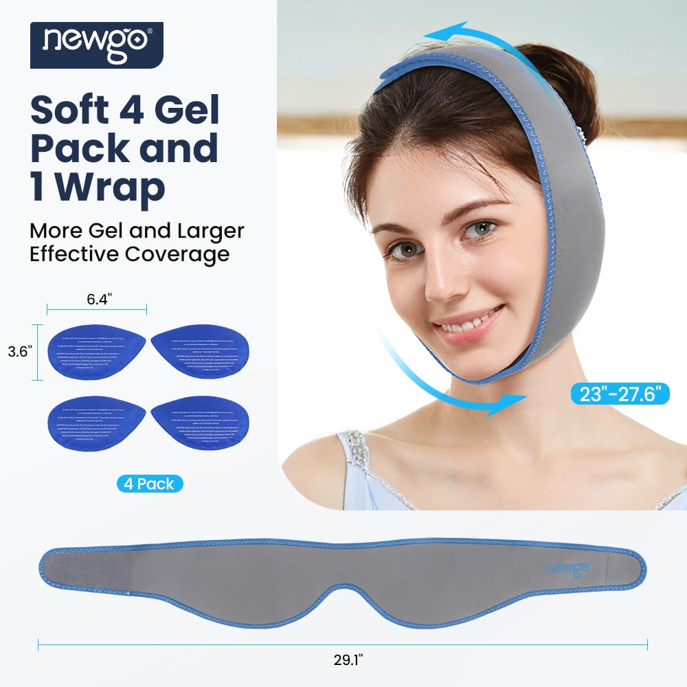 NEWGO attache velcro reglable tete assure confort et ajustement personnalise