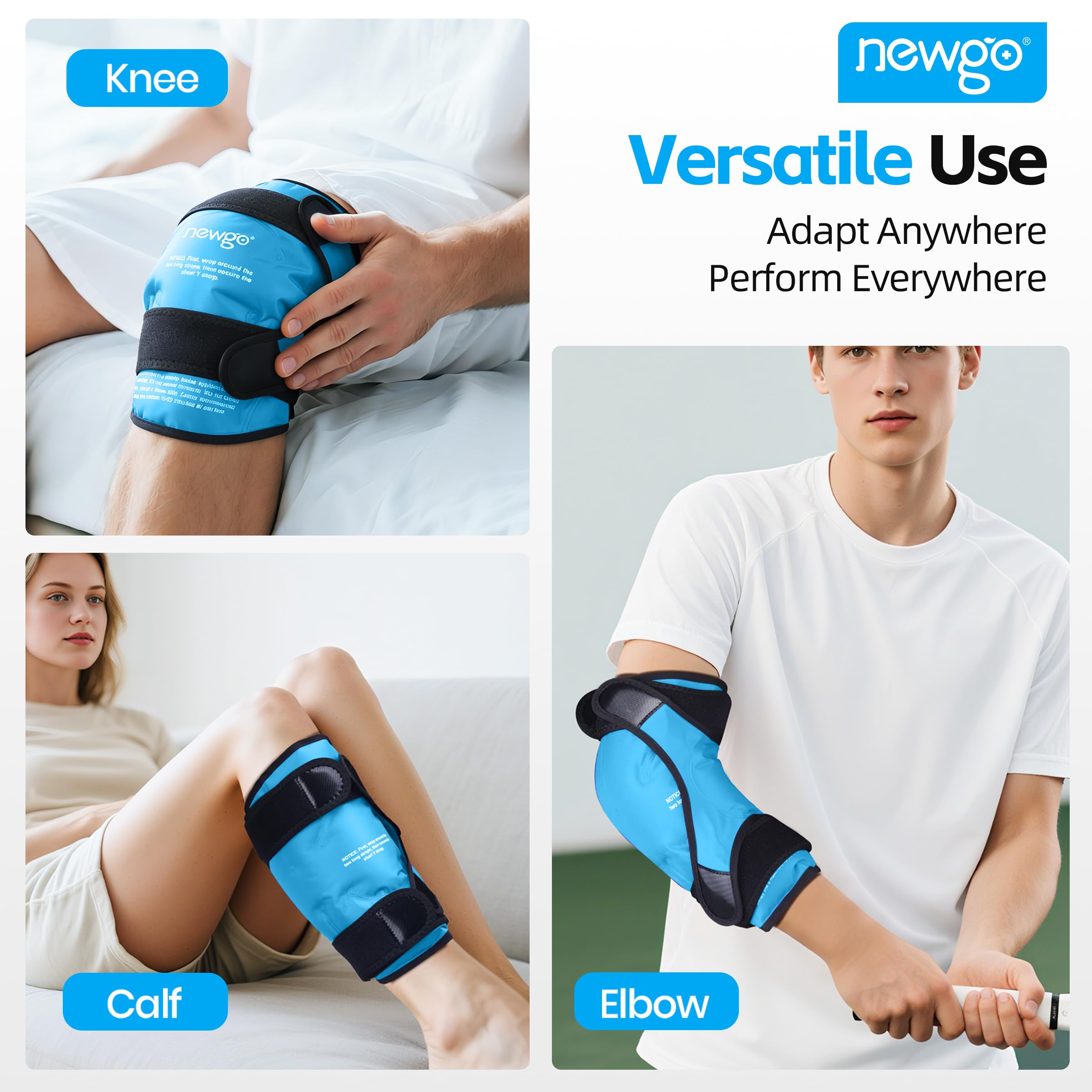 NEWGO attache-velcro-stable: fixation sûre pendant l'utilisation.