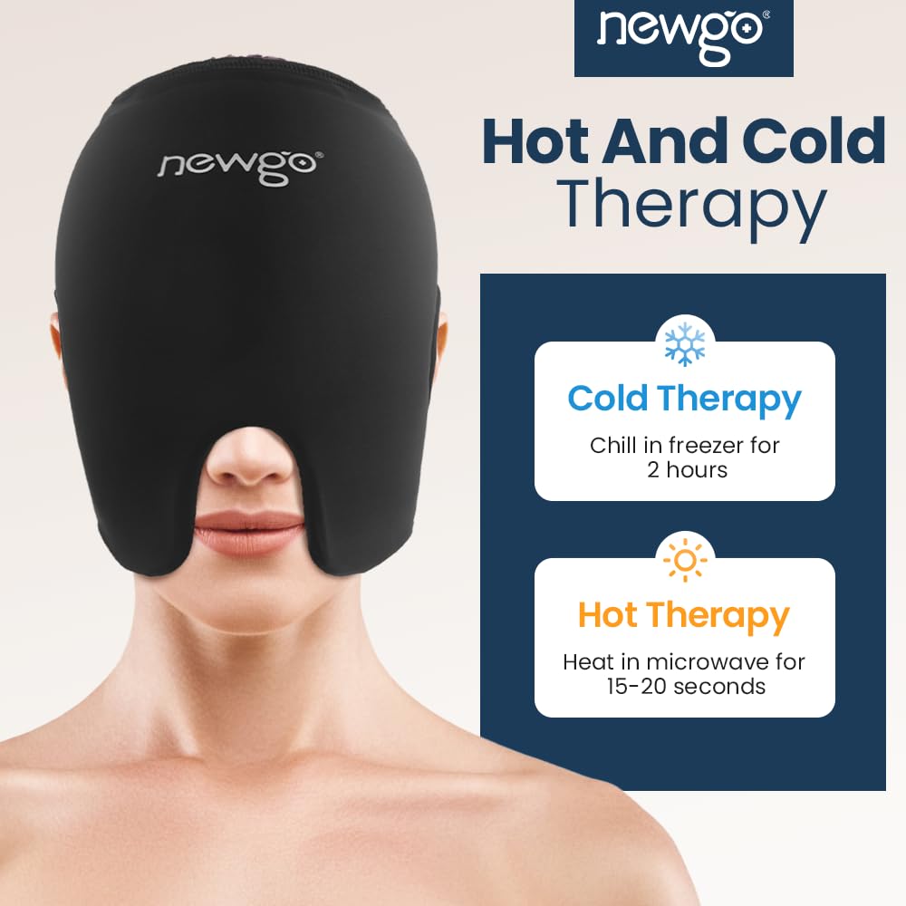 NEWGO Migraine Cap étui de rangement pratique pour le transport et le stockage