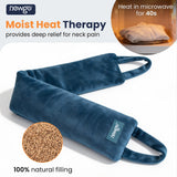 NEWGO coussin chauffant humide rembourré, confort du haut du dos.