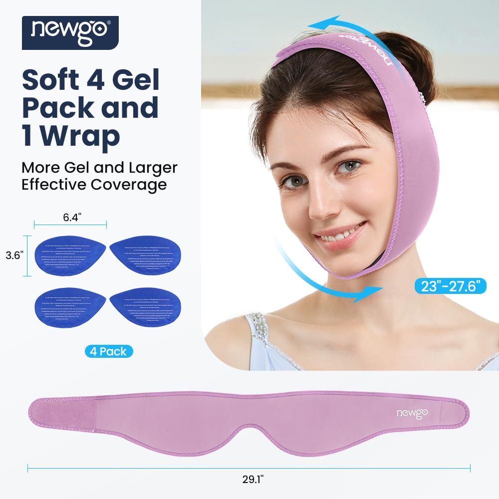NEWGO design anti-fuite en nylon maintient le gel sans fuite.
