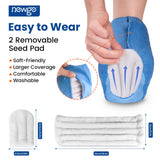 NEWGO design segmenté: distribution homogène de la chaleur autour du pied.