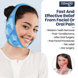 NEWGO ensemble quatre poches gel couvre largement le visage et le menton.