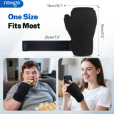 Enfilage universel droit ou gauche des gants NEWGO pour une utilisation polyvalente.