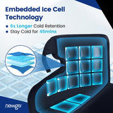 NEWGO gel flexible pied reste malléable après congélation pour un ajustement confortable.