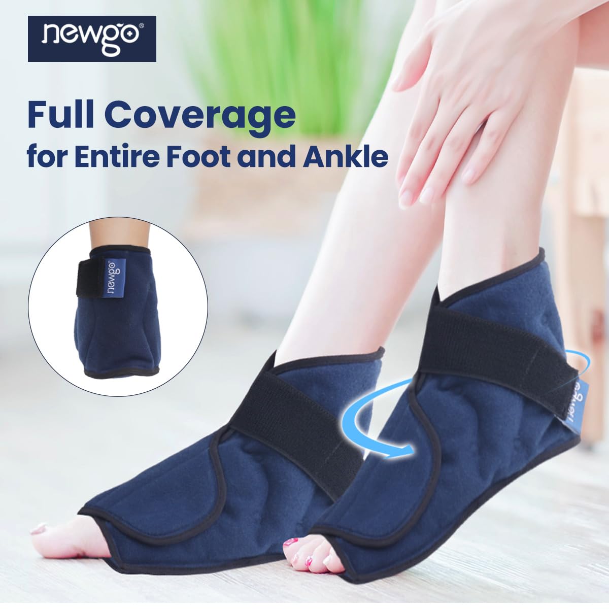 NEWGO gel froid longue durée, refroidissement jusqu a 30 minutes.