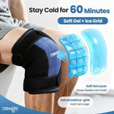 NEWGO genou-glace-attelle-360 activité sportive et récupération.