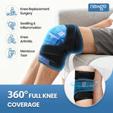 NEWGO genou-glace-attelle-360 post-chirurgie et maintien du froid.