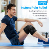 NEWGO glace genou – design en Y pour un ajustement ergonomique et stable.