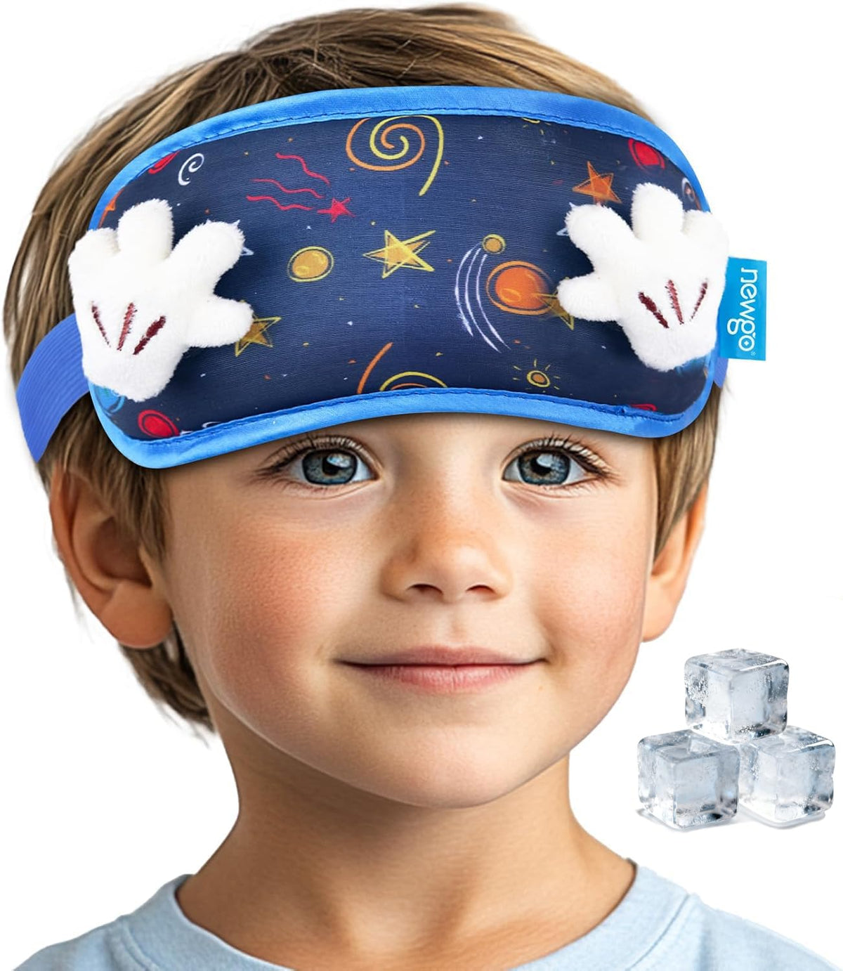 NEWGO Head Ice Pack design mignon pour enfants et soin facile
