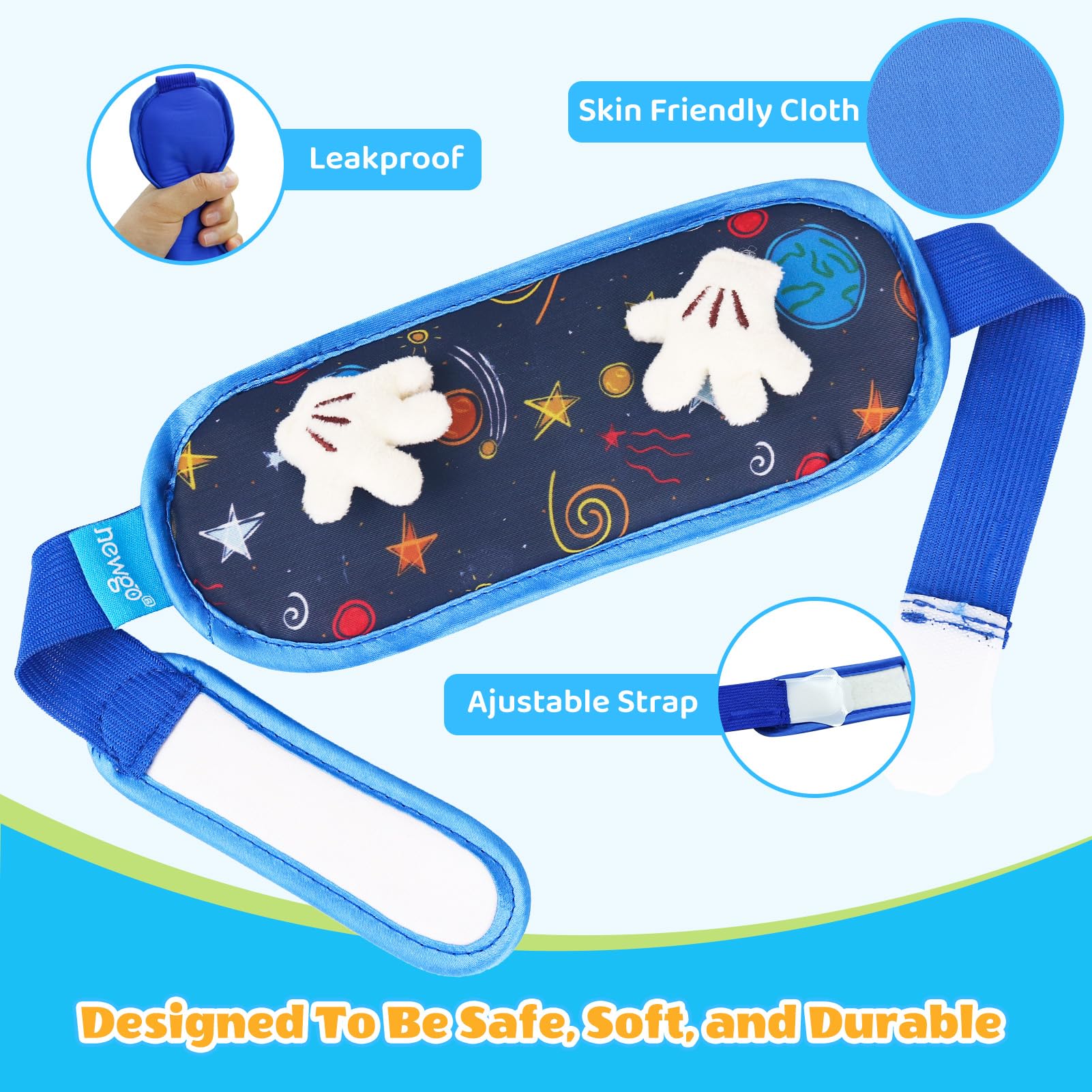 NEWGO Head Ice Pack gel isolant amélioré pour froid durable