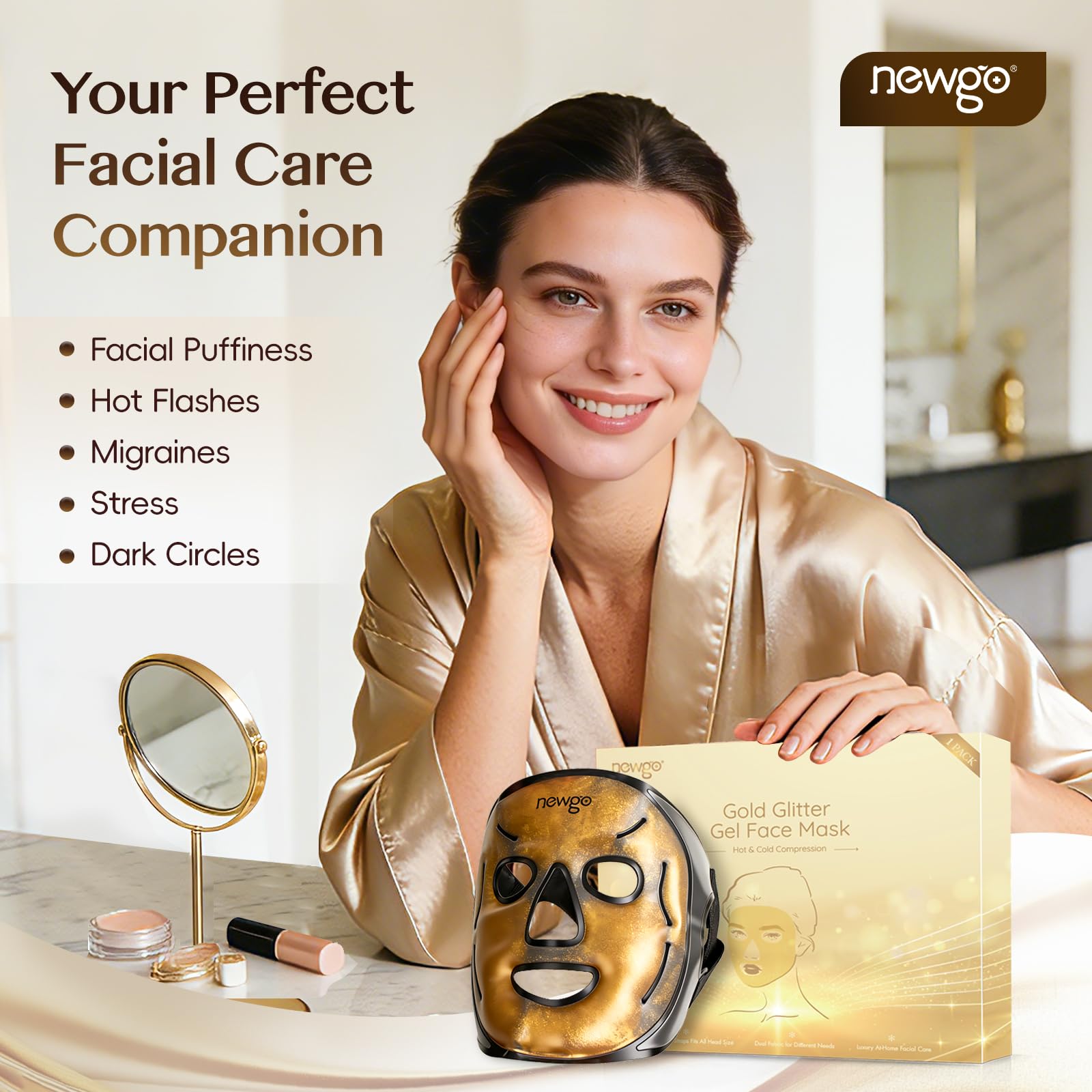 Texture réversible NEWGO: côté peluche doux pour peau sensible