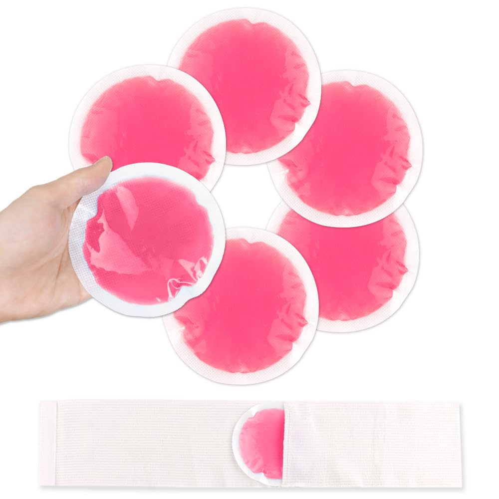 NEWGO packs glace visage circulaire pour un soulagement ciblé et confortable.